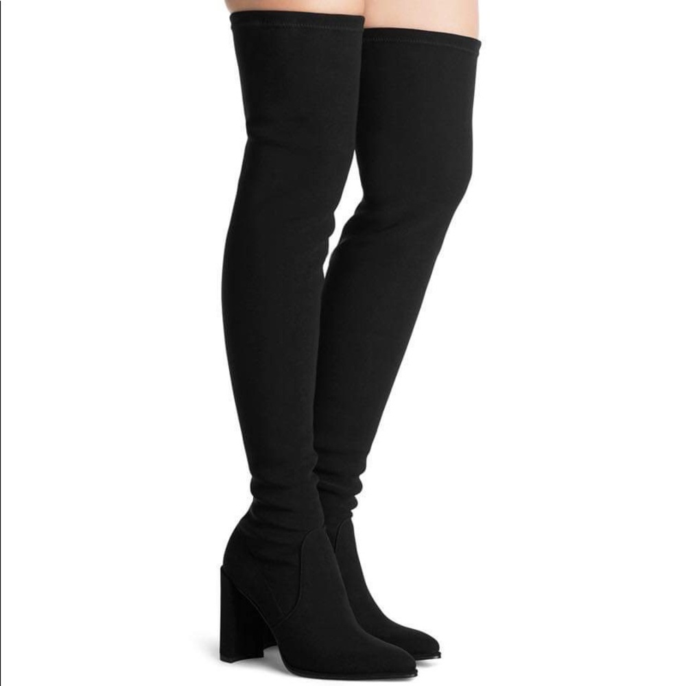 Stuart Weitzman Hichamp over knee boots - Picture 2 of 7